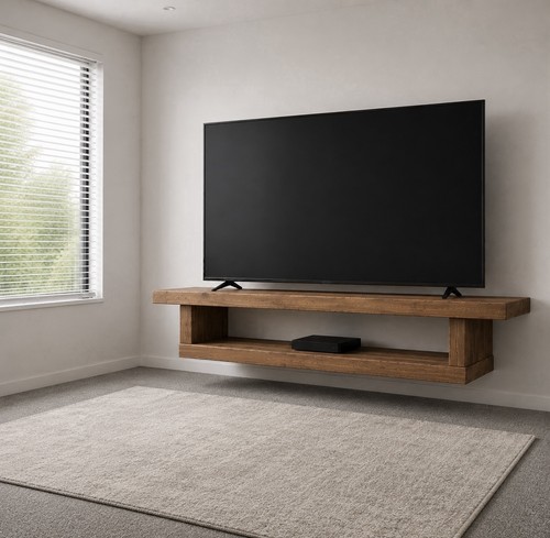 Large floating solid beam - floating,