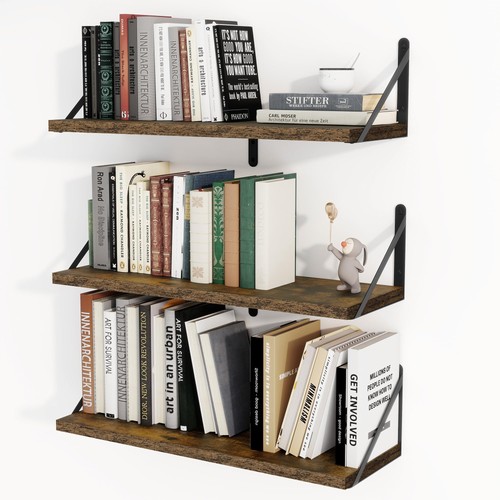 Heimlove floating book shelves - book,