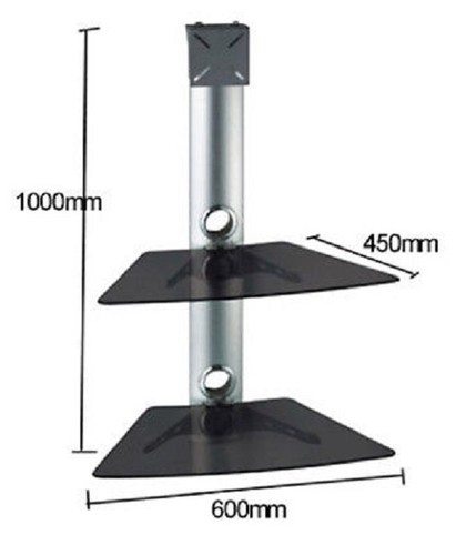 Floating glass tv wall - g-vo,