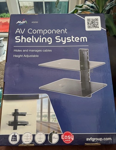 Black floating shelf tier - black,