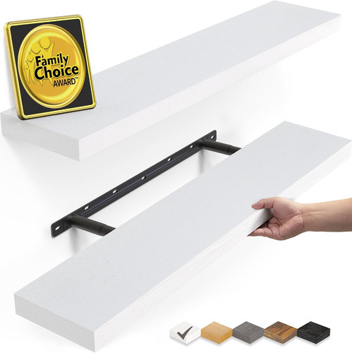 2pcs floating shelves - 2pcs,