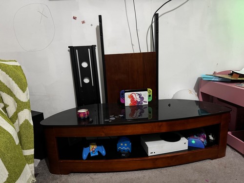 Unit with floating tv - with,
